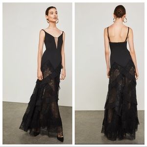 NWT BCBG Avaline Pleated Gown- Size 2